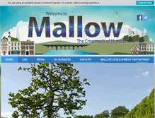 Tablet Screenshot of mallow.ie